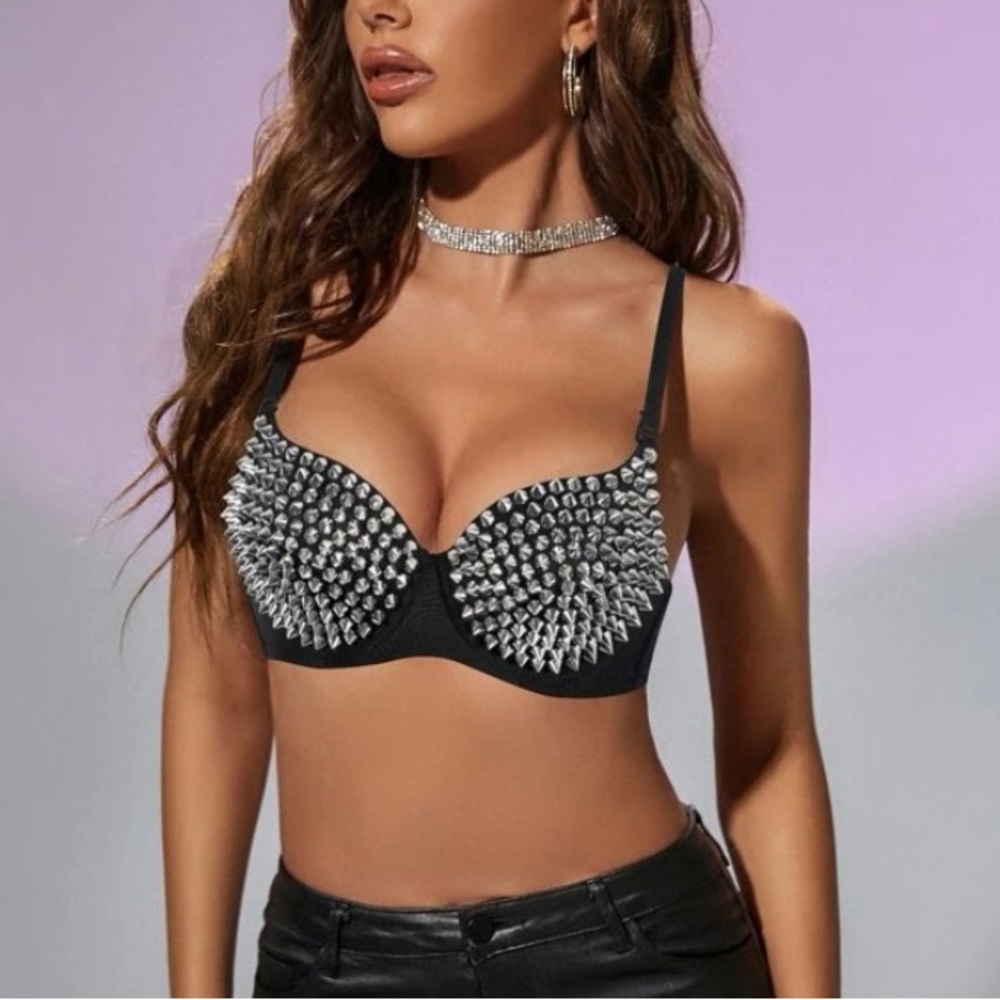 Spiked Bra/Festival Top